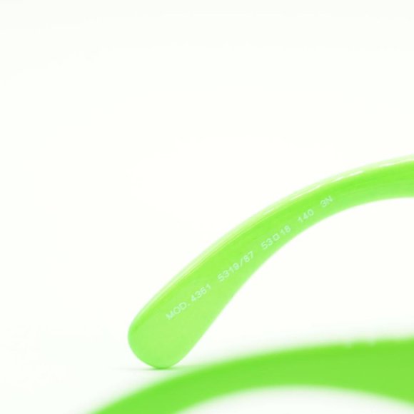 Brand New Versace Green/Grey Ve4361 531987 Fluo - Picture 9 of 10